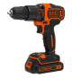 Perceuse a percussion sans fil - BLACK & DECKER - BDCHD18S32-QW - 18 V - 1 Batterie 1,5 Ah
