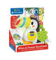 Baby Clementoni - Milan, le toucan gourmand - Jeu éducatif avec fonctions éléctroniques - Bec lumineux - Ailes en tissu