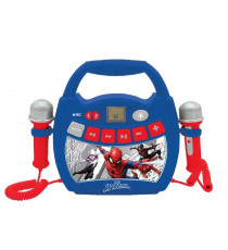 SPIDER-MAN - Enceinte Bluetooth - Effets Lumineux et Micros