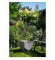 Pot carré - GARDEN ID - Green Care Impact Taupe - 29 x 26 cm - Garanti 10ans - 100% recyclé - UV/gel résistant