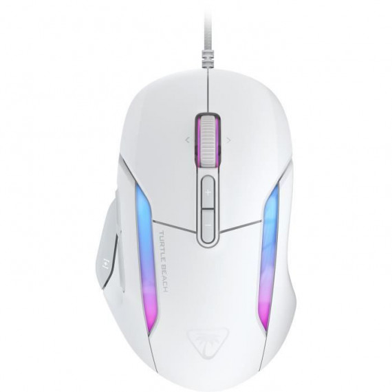 Souris gaming sans fil - Turtle Beach Kone II - Ultra légere - Blanc, 26 000 DPI, 23 fonctions personnalisables
