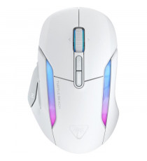 Souris gaming sans fil - Turtle Beach Kone II Air - Ergonomique - Blanc, Bluetooth, 26 000 DPI, molette 4D