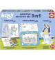 Set créatif - EDUCA - Décoration et modelage des personnages Bluey - 3 activités des 3 ans