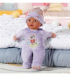 Baby Born - Sleepy - Poupée douce avec hochet intégré - Violet - 30cm - Des 3 ans