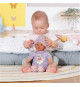 Baby Born - Sleepy - Poupée douce avec hochet intégré - Violet - 30cm - Des 3 ans