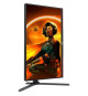 Écran PC - AOC - Q27G3XMN - 27 QHD - MiniLED - 180Hz - 1ms - Ajustable en hauteur - 2 HDMI 1 DP -  Adaptive Sync - Noir