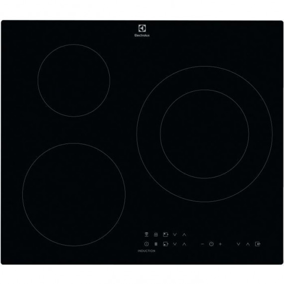 Table de cuisson a induction - ELECTROLUX - 3 feux - 60 cm - CIT60331CK - Noir