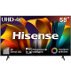 HISENSE 58A6N - TV LED 58 (146 cm) - Bords ultra fins - 4K UHD - Dolby Vision - Smart TV - 3xHDMI