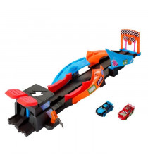 Circuit Glow Racers - Mattel - HPD80 - Jouet de course phosphorescent pour enfant de 4 ans et plus