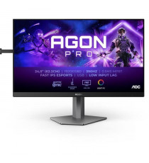 Écran PC - AOC - AG256FS - 24,5 FHD - Dalle IPS - 390Hz - 0,3ms - Ajustable en hauteur - 2 HDMI 1 DP - Adaptive Sync - Noir