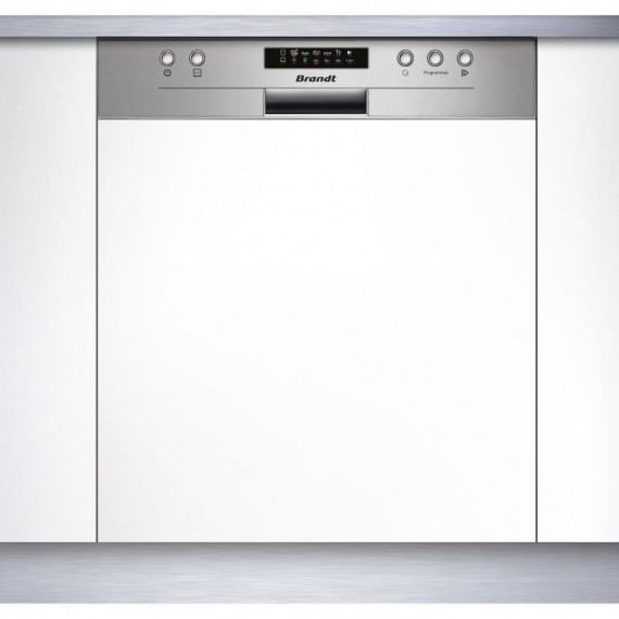 Lave-vaisselle encastrable BRANDT LVE334X - 13 couverts -  L60cm - 44 dB - Inox