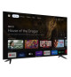 TV LED - CONTINENTAL EDISON - CELED55SQLDV24B6 - 55'' (139 cm) - QLED UHD 4K 3840x2160 - SMART GOOGLE - 4xHDMI - 2xUSB
