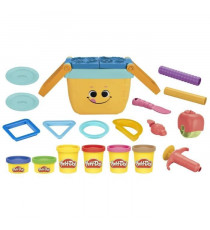 Jeu de pate a modeler Play-doh - F6916FF1 - , Pique-Nique des Formes, Jouets prescolaires de pate a Modeler