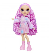Rainbow High - Water Color - 1 poupée mannequin (Violet) de 27cm - 2 tenues et accessoires a personnaliser - Colore tes cheveux