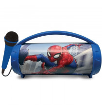 Enceinte Bluetooth Sans-Fil Lumineuse avec Micro Spider-Man