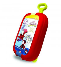 Trolley - MULTIPRINT - 64135 - 7 tampons Spidey et ses Amis, 5 crayons, 18 feutres