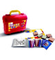 Travel Set - MULTIPRINT - 42135 - 5 tampons Spidey et ses Amis, 10 crayons