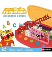 MON PREMIER J'APPRENDS - ABECEDAIRE PARLANT - Jeu éducatif - NATHAN - Découvrez l'alphabet interactif !