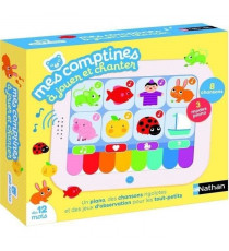 Mes comptines a jouer et a chanter - Jeu interactif - NATHAN - Découvrez et chantez 8 comptines !