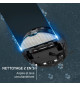 ROWENTA X-PLORER Serie 65 Robot aspirateur laveur, Technologie laser, Nettoyage méthodique, Design ultra fin RR8L65WH
