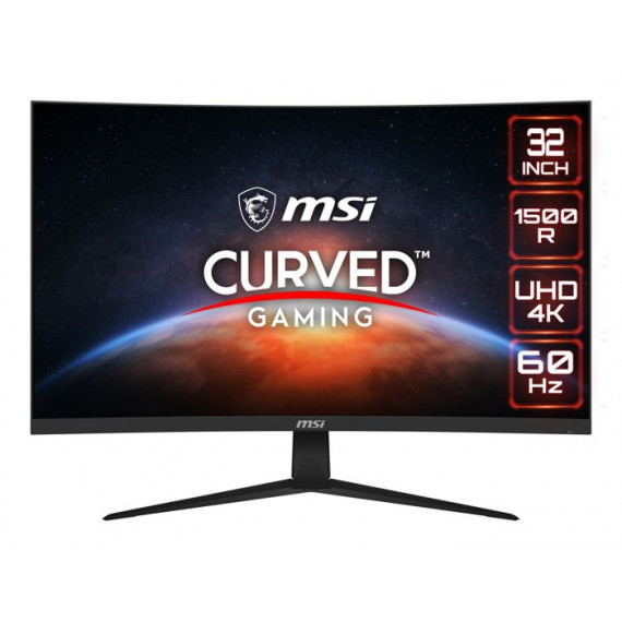 Écran PC Gamer - MSI - G321CU - 32 - Dalle VA - 4K - 1 ms - 144 Hz - Freesync Premium - HDR Ready - DP + HDMI - Compatible VESA