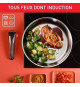 TEFAL INGENIO Preference Casserole 20 cm, Induction, Inox, Empilable, Compatible lave-vaisselle L8983004