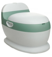 Mini toilette - THERMOBABY - Vert Sauge - Confortable avec bruit de chasse d'eau