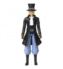 Figurine Anime Heroes - BANDAI - One Piece Sabo 17 cm - 16 points d'articulation