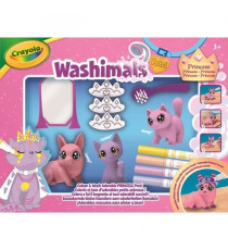 Coloriage - CRAYOLA - Washimals Pastel Princess Pets - Animaux pastels a personnaliser! Des 3 ans