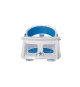 Siege de bain - DREAMBABY - Super confortable - Indicateur de détection de chaleur - 6 a 24 mois jusqu'a 13 kg - Blanc