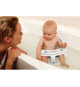 Siege de bain - DREAMBABY - Super confortable - Indicateur de détection de chaleur - 6 a 24 mois jusqu'a 13 kg - Blanc