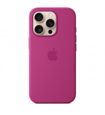 APPLE iPhone 16 Pro - Coque en silicone avec MagSafe - Fuchsia