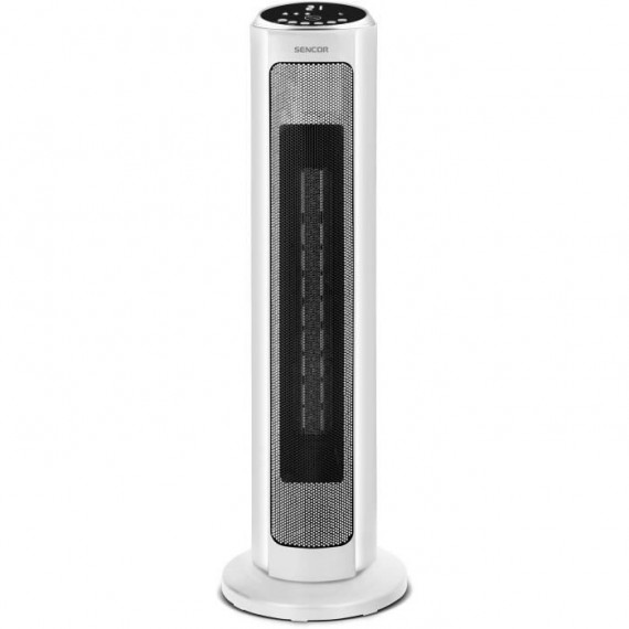 Radiateur tour en céramique - SENCOR - SFH 8994WH - Jusqu'a 2000 W - 3 modes - 24 m² / 60 m³ - Télécommande - Blanc