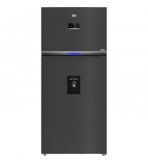 Réfrigérateur pose libre - BEKO - RDNE650E40DZXBRN - Double Porte - 630 L - 83,2 x 76,2 x 187 cm - Carbone