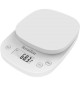TERRAILLON 14526 - Balance culinaire éléctronique de précision - 2kg - Affichage LCD - 13x12,5x1,2 - Fonction Tare - Blanche