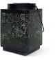 Lanterne solaire - GARDEN ID Attract - Vert 11 x 11 h15 cm - 6 a 8h autonomie - Mobile - Bouton on/off.