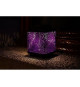 Lanterne solaire - GARDEN ID Attract - Mauve 11 x 11 h15 cm - 6 a 8h autonomie - Mobile - Bouton on/off.