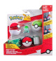 Ceinture Clip 'N' Go BANDAI - Pokémon - 1 ceinture, 1 Poké Ball, 1 Nest Ball et 1 figurine 5 cm Bulbizarre