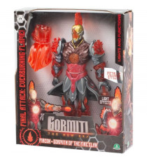 Figurine articulée - GORMITI - Gormiti avec attaque lumineuse Feu - Fireon - 27 cm - a partir de 4 ans - GRV073