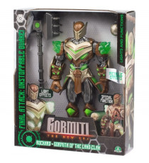 Figurine articulée - GORMITI - Gormiti avec attaque lumineuse Terre - Rockard - 27 cm - a partir de 4 ans - GRV074