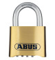 Cadenas a combinaison - ABUS - 180IB/50 B/DFNLI - Corps laiton forgé - Anse inox - Code numérique a quatre chiffres