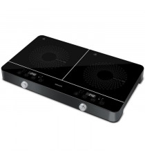 Plaque de cuisson a double induction - SENCOR - SCP 4201GY - 3500 W - 2 foyers - Ecran LCD - Gris
