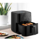 Friteuse sans huile  ARTHUR MARTIN - Airfryer 5 L- 1400 W - Ecran tactile - 7 pré-réglages de cuisson - Noir