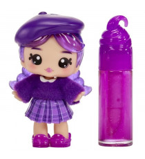Yummiland - 1 poupée 10 cm et un gloss pailleté a créer - Greta - Goût Raisin - Des 4ans