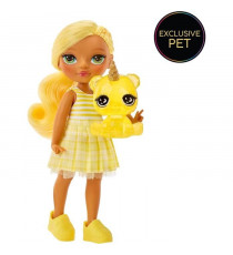 Rainbow High Littles - Poupée 15cm + animal de compagnie - Jaune - Des 4ans
