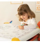 Smoby - Recharge Coloriages pour la Kid table créative - 10 feuilles de coloriages