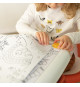 Smoby - Recharge Coloriages pour la Kid table créative - 10 feuilles de coloriages