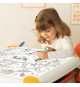 Smoby - Recharge Coloriages pour la Kid table créative - 10 feuilles de coloriages Peppa Pig