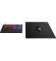 Tapis de souris de jeu - Turtle Beach SenseCore Square - Surface micro-tissée, équilibré, confortable