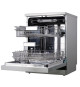 Lave-vaisselle pose libre CONTINENTAL EDISON  CELV1544IXP - 15 couverts - 42dB-Silver